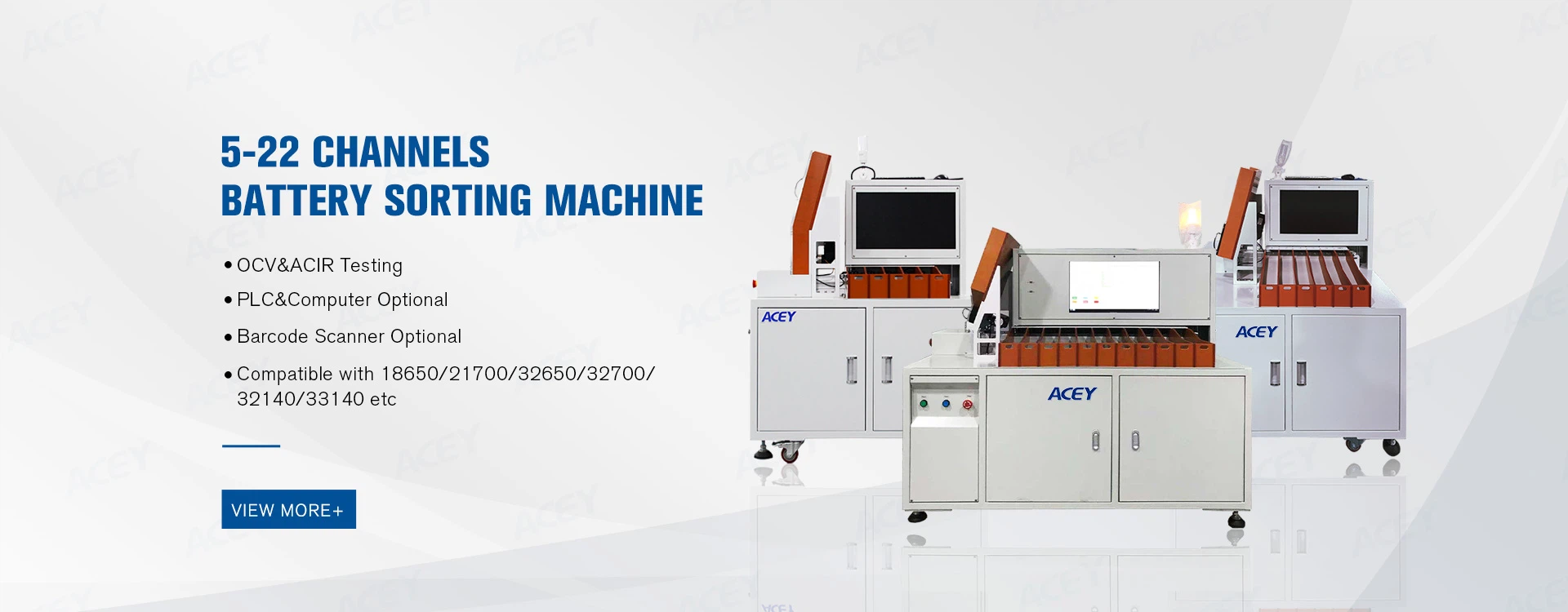 Battery sorting machine